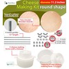 Wooden cheese press diameter 11.2 in and 2 cheese making