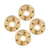 4PCS RC Wheel Hex Hub Adapter 1.9 2.2in Rustproof Widen