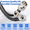 Superbat Belden 3G/6G Micro HD BNC Angle Plug to BNC