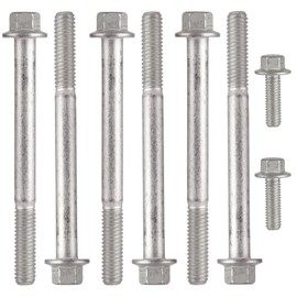 Water Pump & Thermostat Housing Bolt Kit Fits for 1997-2014 LS Series engines LSX LS1 LS2 LS3 LS6 LS7 LS9 LQ4 LQ9，5.3L 6.0L 6.2L thermostat shell bolts