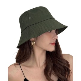[$ole only] Sole Only Bucket Hat, Large, M, L, XL, Small Face Effect, UV Protection, UPF50+ UV Protection, Outdoor Safari Hat, Bucket, Spring, Summer, Autumn, Simple, Wide Brim, Stylish, Men's,