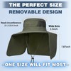 Wide Brim Sun Hats with Breathable for Fishing, Hiking (US,
