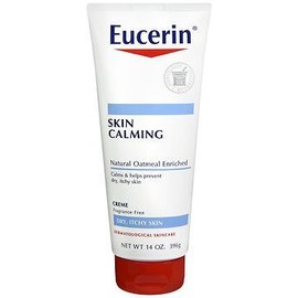 Eucerin Calming Creme Daily Moisturizer - 14 oz, Pack of 4