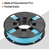 sourcing map 1.75mm Filaments PLA Blue Green 0.25KG Dimensional Accuracy