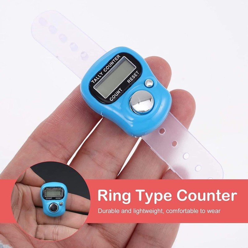 Knit Row Counter, Finger Digital Counter, LCD display digital finger