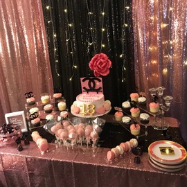 ShinyBeauty Sequin Photo Backdrop 3FTx7FT Black Glitter Background Birthday Decor Sequin Curtains Panels Party Backdrop Curtain Shower Curtain Home Decor Christmas Backdrops For Photography