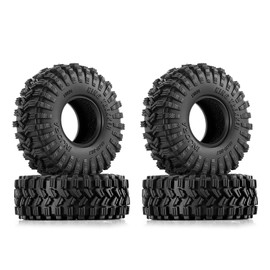 INJORA Pneumatici 40 * 15 mm 0,7" King Trekker per Axial SCX30 1/30 (T7024)