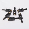 Unxuey Guitar Tremolo Saddles, 6 Pcs Electric Guitar Roller Bridge