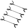 SquEqu 4 Pack LED Camping Lantern Stand Pole Hook Replacement