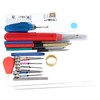 20 Pieces Punch Needle Kit Needle Threaders Embroidery Poking Cross