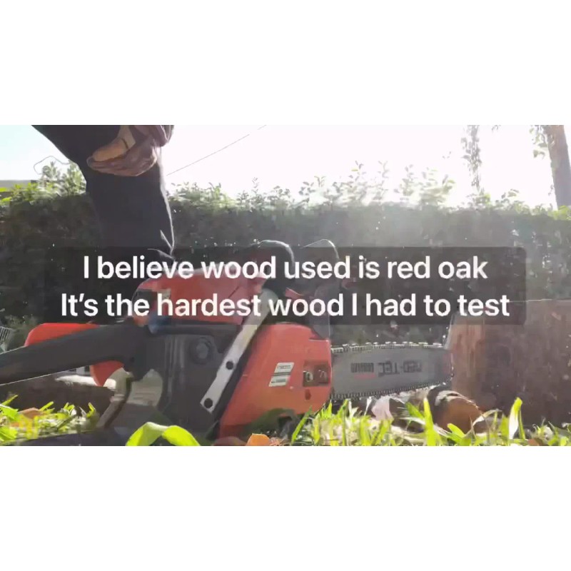 NEOTEC 62CC 2Stroke Gasoline Chainsaw 20" Bar Powered Engine Wood