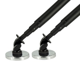36lb Telescoping Heavy Magnetic pickup tool 36"long, large-area 2.36"magnet, the suction is more stable,Rotate telescopic handle with lanyard sweeper. (Two sets)