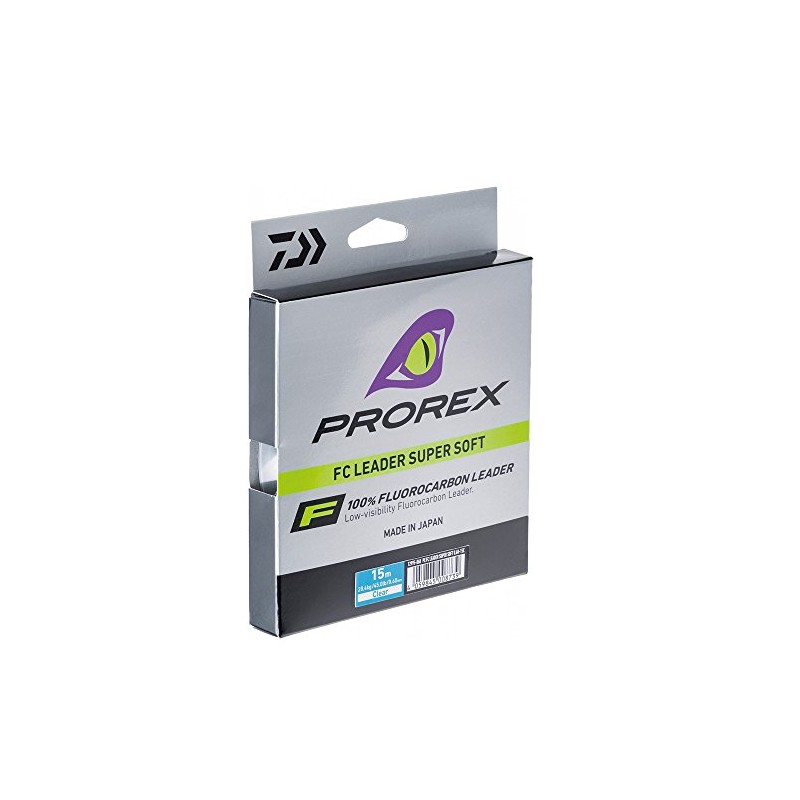 Daiwa PROREX Fluorocarbon - 1.00mm 15m Clear