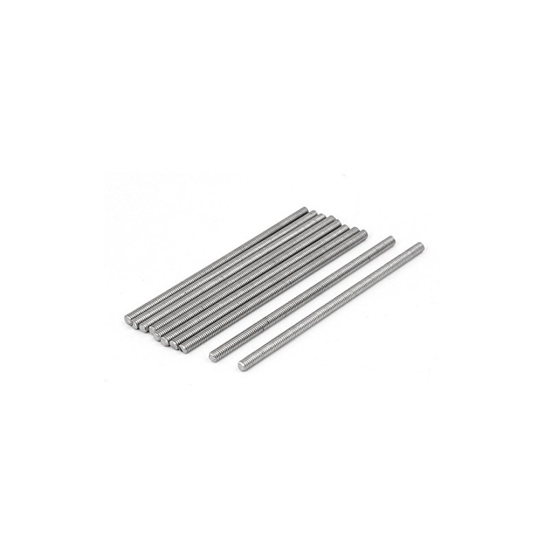 sourcing map 304 Stainless Steel Full Threaded Rod Studs Fixings