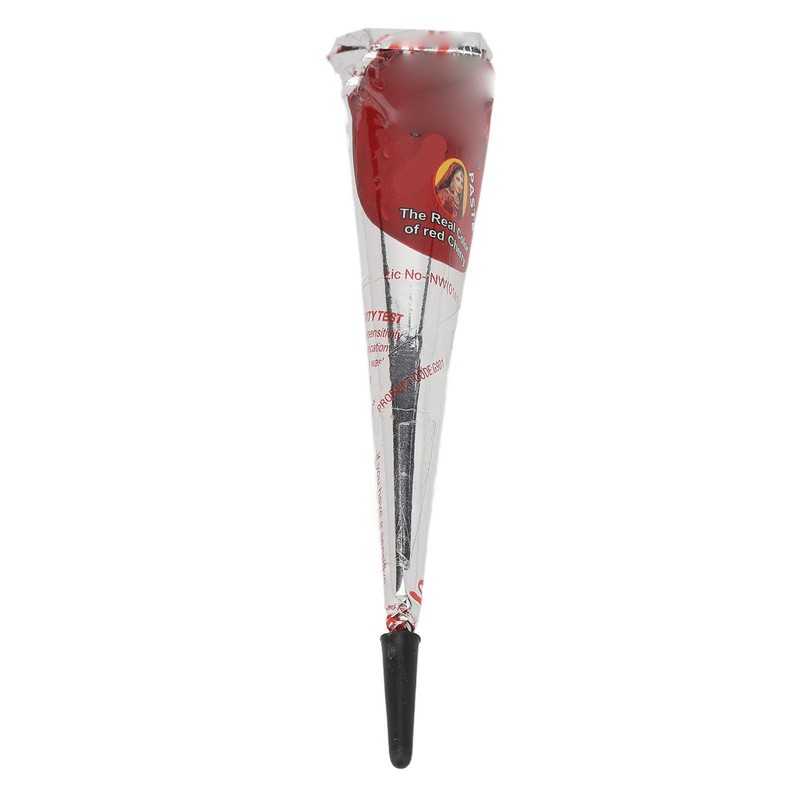 12pcs 25g Temporary Tattoo Paste Cone Shaped Lasting 5 to