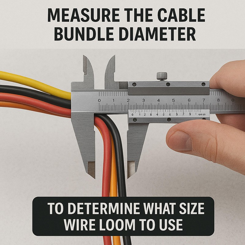 Electriduct 1.25" Flame Retardant Polypropylene Split Wire Loom Tubing Corrugated