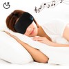 Bluetooth Blindfold Built In Headphone Wireless Music Washable Sleeping Eye