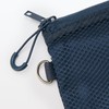 MUJI OHG87A3S Polyester Double Zipper Case Navy S