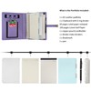WASON A5 Diary Lined Compositions Notebook with Pen, Refillable Paper