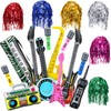 LaRandom Inflatable Instrument Party Props Toy Set 12 Pcs Inflatable