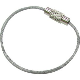 Mizumoto Key Wire Holder, Wire Diameter 0.06 inch (1.5 mm), Total Length 4.3 inches (110 mm), Clear (1 piece)