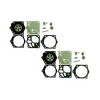 Carburetor Repair/Rebuild Kit Replaces Walbro K10-RWJ (Pack of 2)