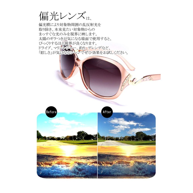 Cat Hand Sunglasses, Women's, Polarized Lenses, Luxury, Fashion, Oval, UV