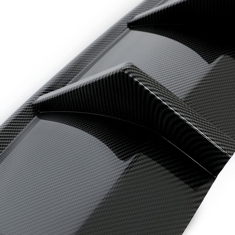 KUAFU Rear Bumper Diffuser Compatible with 2012-2014 Dodge Charger SRT8