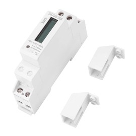 Din-Rail Electric Meter Single Phase Kilowatt Hour Meter DDS5188 KWh Meter with LCD Display, 220V