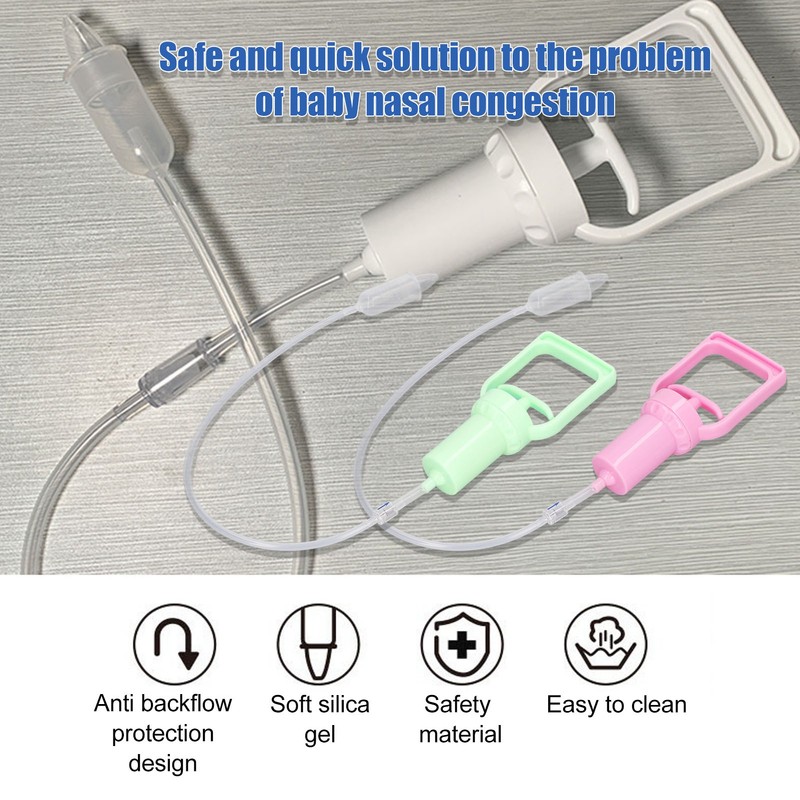 Nose Nasal Aspirator Portable Hand Puller Negative Pressure Manual Infant