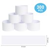 L LIKED 300 PCS Money Bands, Self Sealing Currency Money