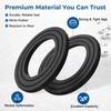 LEYURISE 2 Pack Washer Drain Pump Filter Gasket Compatible with
