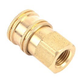 Forney 75127 Pressure Washer Accessories, Quick Coupler Female Socket, 1/4-Inch Female NPT, 5,500 PSI