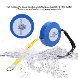 Weight Tape Measure ,Massband Rinder .5M Body Retractable Measuring Farm Equipment ,Massband Rinder For Pig Cattle Animal Professional Weightband And Height