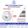 CKE 50Pack 1/4" ID Angle Beveled Washer 25 30 35