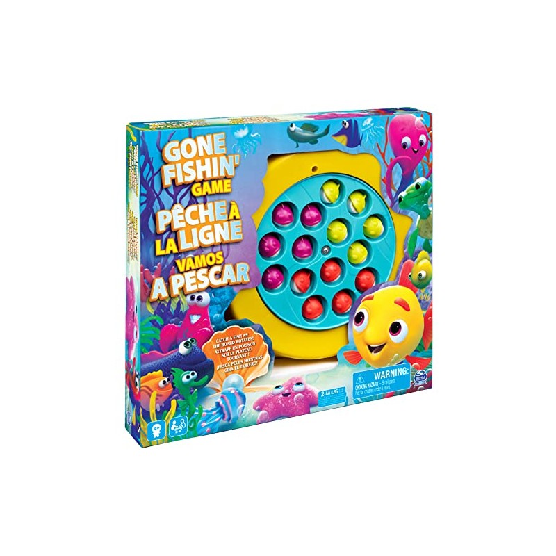 Cardinal Juego de Mesa Vamos a Pescar para niños y