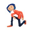 NECA - Figura articulada de Coraline con camisa a rayas