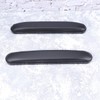 Exceart 2Pcs Padded Armrests Universal Arm Pads Replacement Leather Armrest