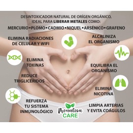 Monalisa Care Zeolita Clinoptilolita Orgánica Micronizada Premium 1Kg