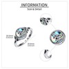 URONE Cremation Urn Ring for Ashes 925 Sterling Silver Memorial