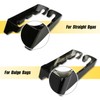 XFMT Motorcycle 4" Stretched Saddlebag Extensions For Harley Touring Road