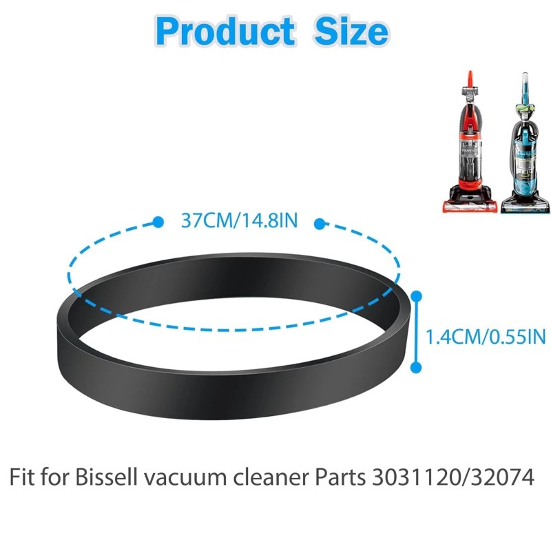 For BISSELL Vacuum Belt Replacement for Bissell Cleanview Swivel Pet