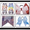 White Fang ZA066 Hair Elastics, Ribbon, Glitter, Cute, Hair Accessory,
