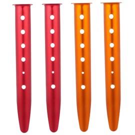 BESPORTBLE 4pcs U-Shaped Aluminium Alloy Tent Pegs for Camping Snow and Beach Use Ground Stakes Practical Design for Easy Installation and Retrieval