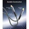 BlueRigger Optical Audio Toslink Cable - 15FT (Digital Audio Optical