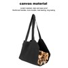 Large Canvas Firewood Carrier Log Bag Indoor Fireplace Log Carrier