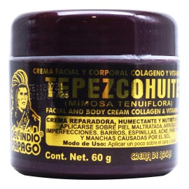 Crema De Tepezcohuite Para La Noche 60 Gr
