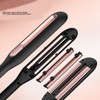 2 in 1 Hair Straightener Curling Iron Prevent Scalding Hair
