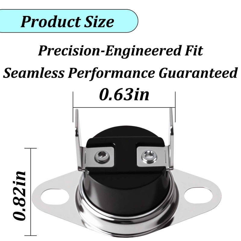 KSD-40LC 70 Normally Closed Thermostat Thermal Fuse Switch, Compatible with