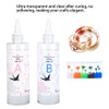 1:1 Epoxy Resin Transparent Glue Sealant DIY Handcrafted Making 40Min